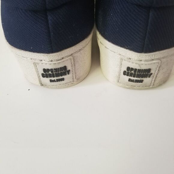 OPENING CEREMONY | CiCi platform sneakers shoes navy sz 35 - Picture 4 of 6